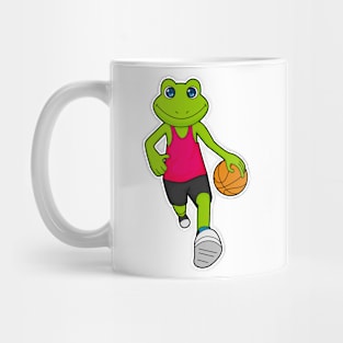 Frog Basketball player Basketball Mug